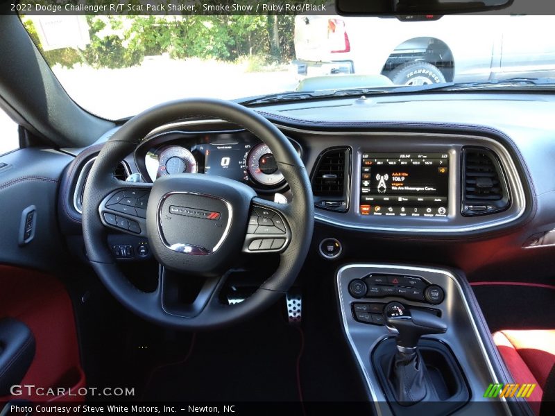 Dashboard of 2022 Challenger R/T Scat Pack Shaker