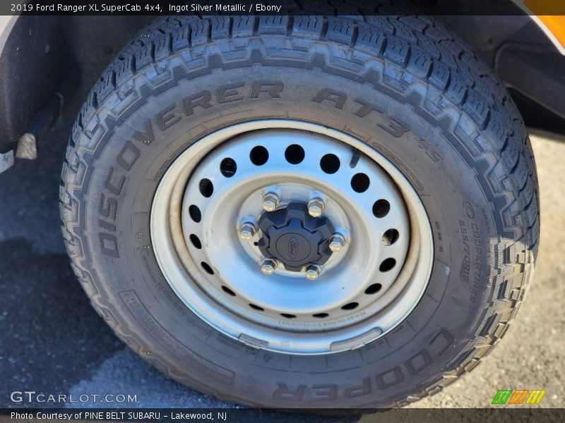 Ingot Silver Metallic / Ebony 2019 Ford Ranger XL SuperCab 4x4