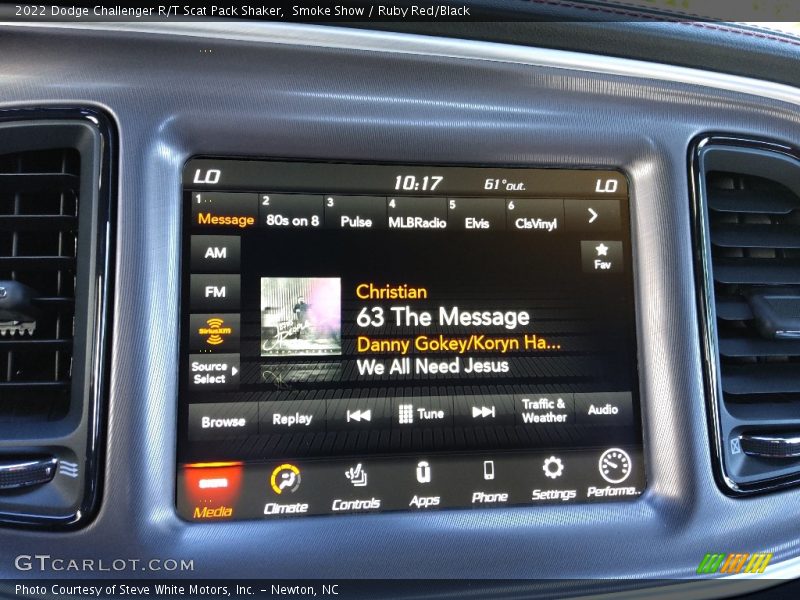 Smoke Show / Ruby Red/Black 2022 Dodge Challenger R/T Scat Pack Shaker