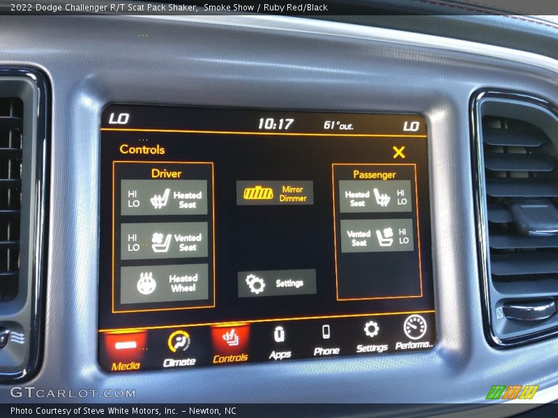 Smoke Show / Ruby Red/Black 2022 Dodge Challenger R/T Scat Pack Shaker