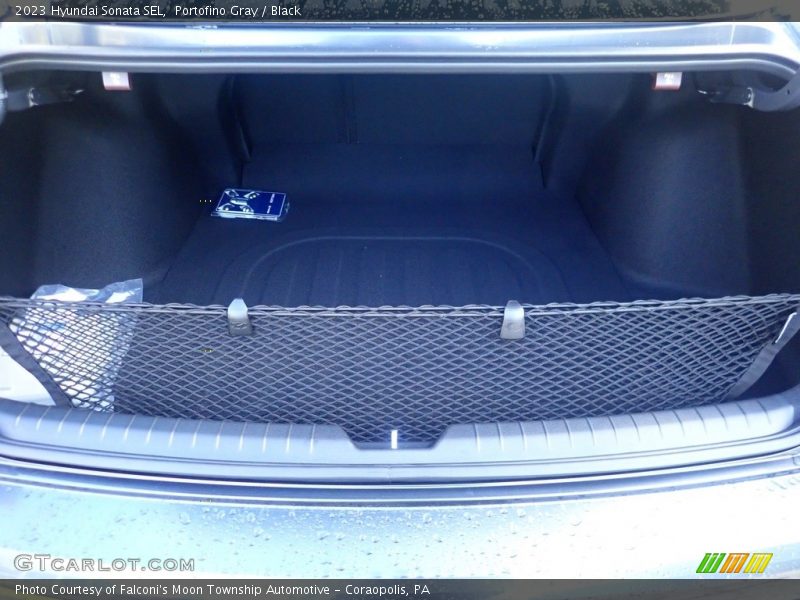 Portofino Gray / Black 2023 Hyundai Sonata SEL