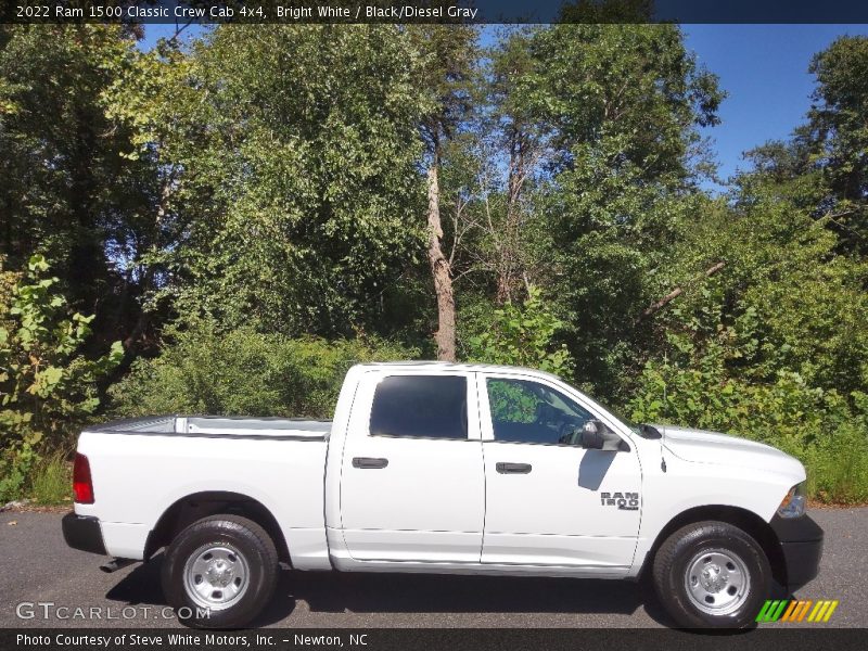 Bright White / Black/Diesel Gray 2022 Ram 1500 Classic Crew Cab 4x4