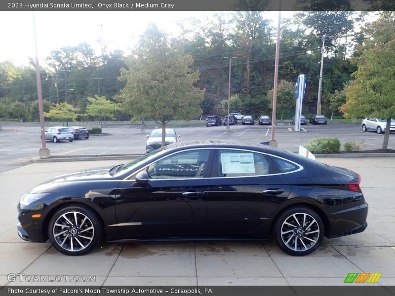 Onyx Black / Medium Gray 2023 Hyundai Sonata Limited