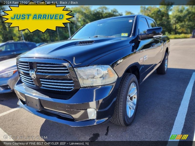 Black / Black 2014 Ram 1500 Sport Crew Cab 4x4