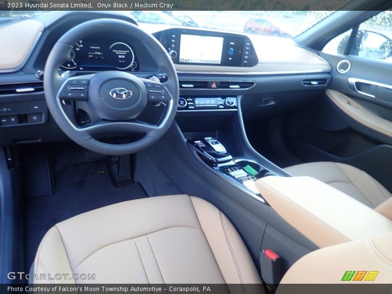 Onyx Black / Medium Gray 2023 Hyundai Sonata Limited