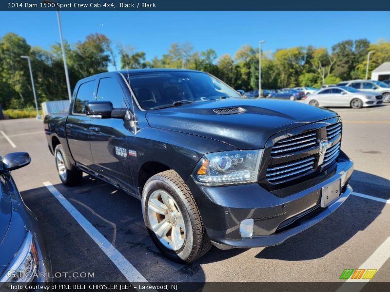 Black / Black 2014 Ram 1500 Sport Crew Cab 4x4