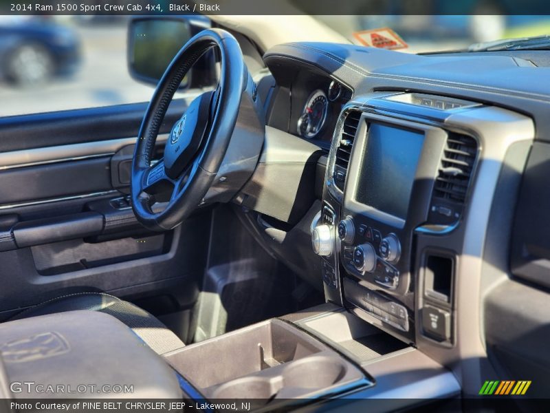 Black / Black 2014 Ram 1500 Sport Crew Cab 4x4