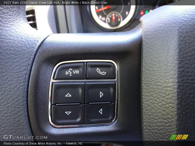 Bright White / Black/Diesel Gray 2022 Ram 1500 Classic Crew Cab 4x4