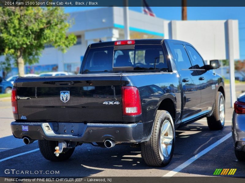 Black / Black 2014 Ram 1500 Sport Crew Cab 4x4