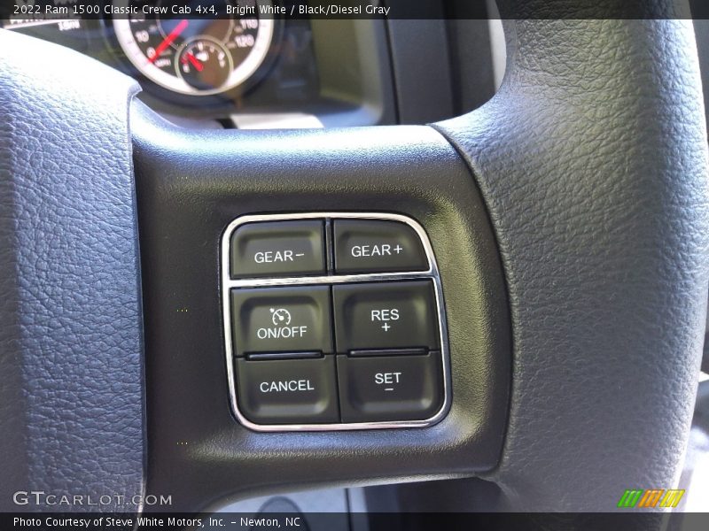 Bright White / Black/Diesel Gray 2022 Ram 1500 Classic Crew Cab 4x4