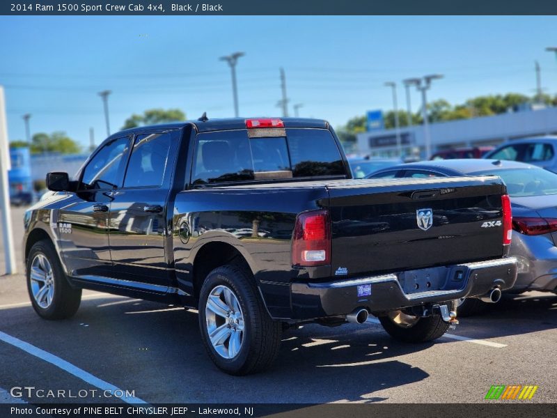 Black / Black 2014 Ram 1500 Sport Crew Cab 4x4