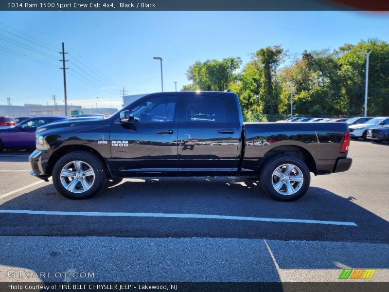 Black / Black 2014 Ram 1500 Sport Crew Cab 4x4