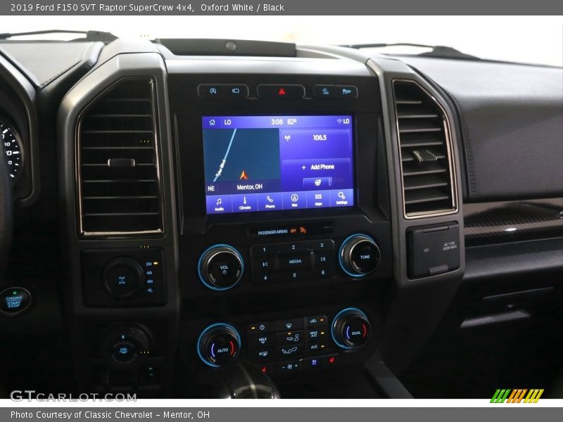 Controls of 2019 F150 SVT Raptor SuperCrew 4x4