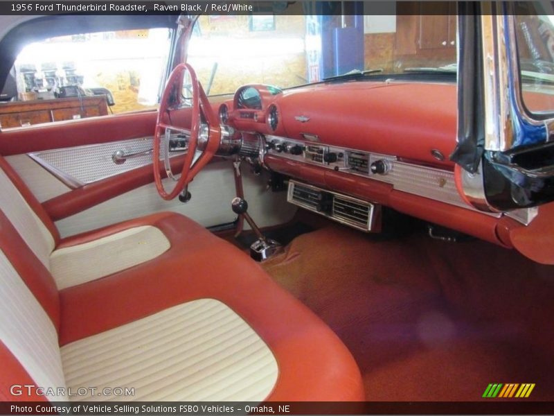 Front Seat of 1956 Thunderbird Roadster