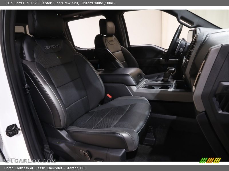 Front Seat of 2019 F150 SVT Raptor SuperCrew 4x4