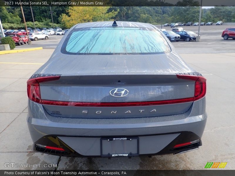 Hampton Gray / Medium Gray 2023 Hyundai Sonata SEL