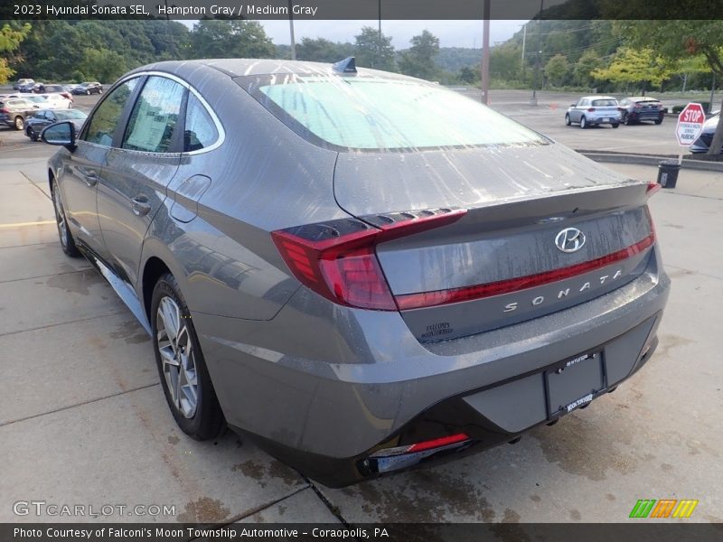 Hampton Gray / Medium Gray 2023 Hyundai Sonata SEL