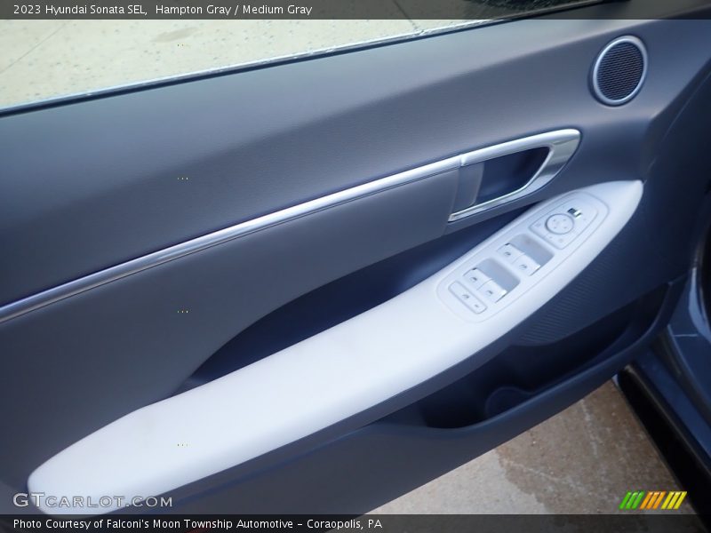 Hampton Gray / Medium Gray 2023 Hyundai Sonata SEL