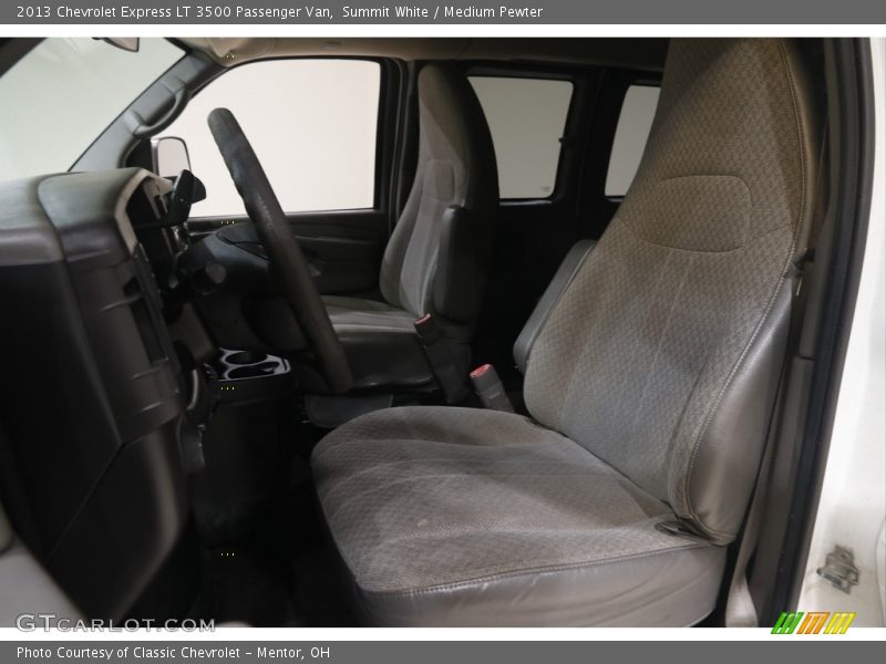 Front Seat of 2013 Express LT 3500 Passenger Van