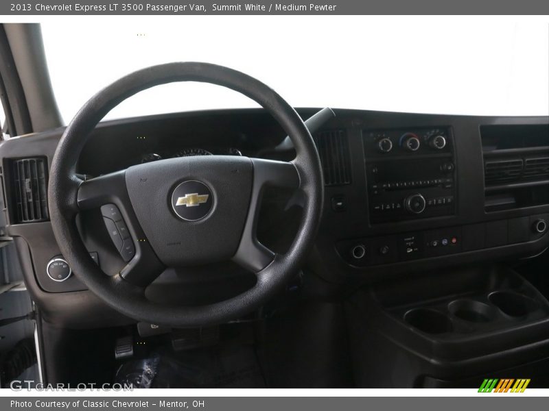 Summit White / Medium Pewter 2013 Chevrolet Express LT 3500 Passenger Van