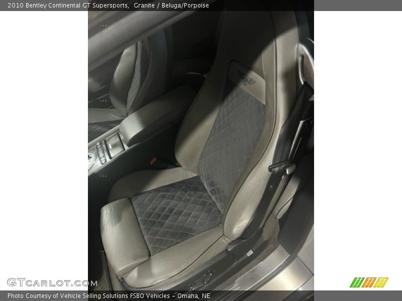 Granite / Beluga/Porpoise 2010 Bentley Continental GT Supersports