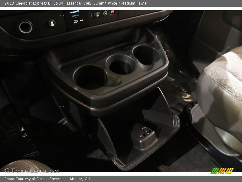 Summit White / Medium Pewter 2013 Chevrolet Express LT 3500 Passenger Van