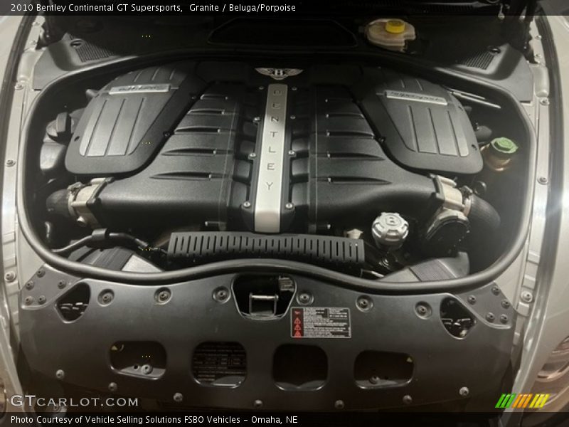 Granite / Beluga/Porpoise 2010 Bentley Continental GT Supersports