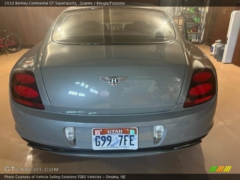 Granite / Beluga/Porpoise 2010 Bentley Continental GT Supersports