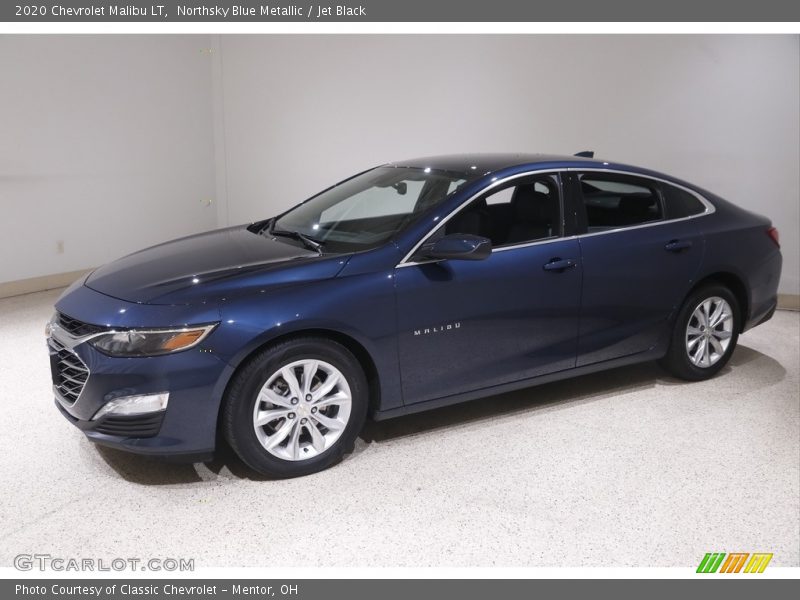 Northsky Blue Metallic / Jet Black 2020 Chevrolet Malibu LT