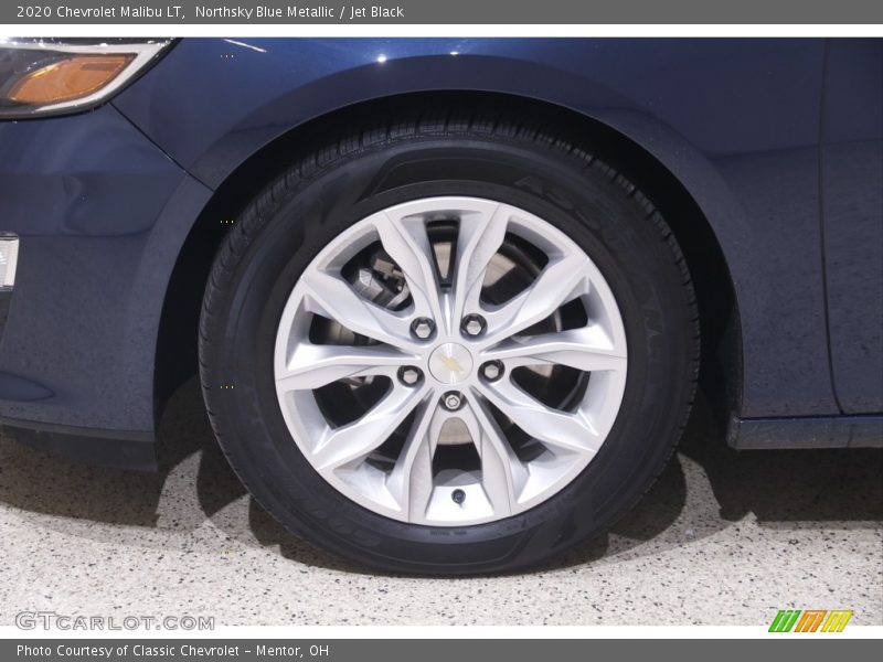 Northsky Blue Metallic / Jet Black 2020 Chevrolet Malibu LT