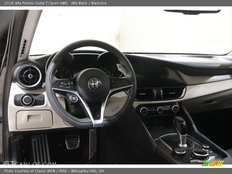 Alfa Black / Black/Ice 2018 Alfa Romeo Giulia Ti Sport AWD