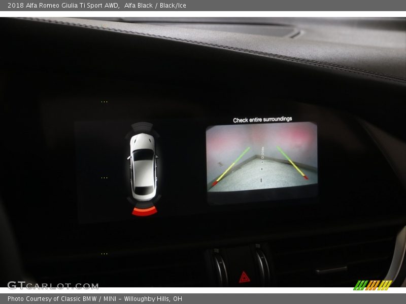 Alfa Black / Black/Ice 2018 Alfa Romeo Giulia Ti Sport AWD