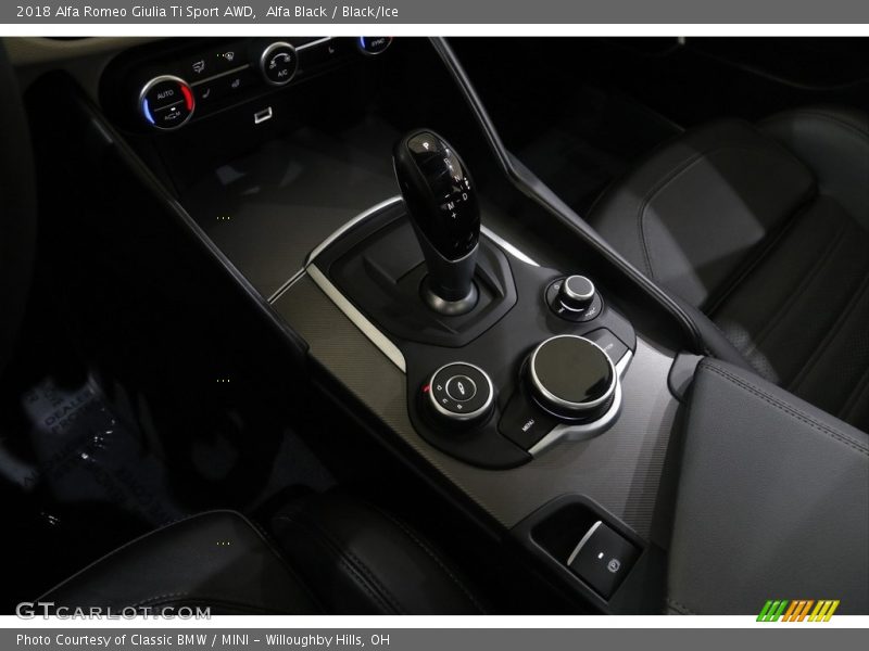 Alfa Black / Black/Ice 2018 Alfa Romeo Giulia Ti Sport AWD