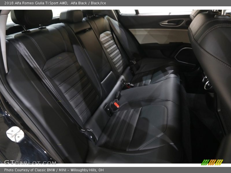 Alfa Black / Black/Ice 2018 Alfa Romeo Giulia Ti Sport AWD