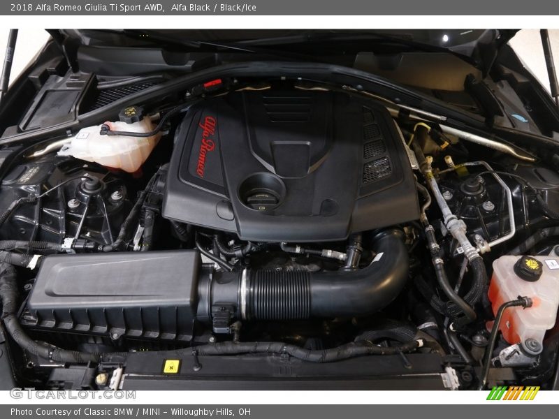 Alfa Black / Black/Ice 2018 Alfa Romeo Giulia Ti Sport AWD