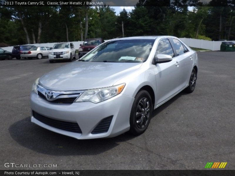 Classic Silver Metallic / Black/Ash 2013 Toyota Camry SE