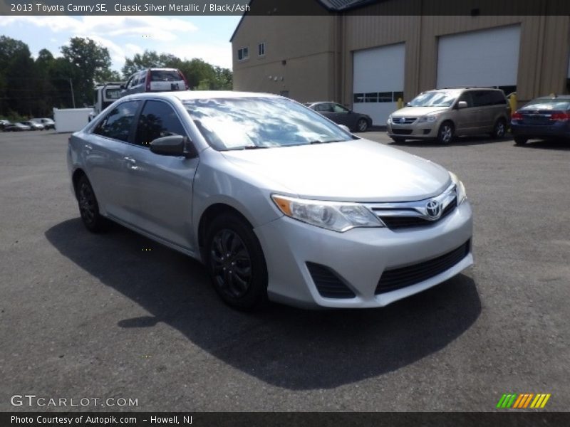 Classic Silver Metallic / Black/Ash 2013 Toyota Camry SE