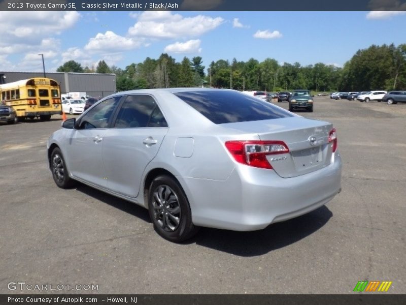 Classic Silver Metallic / Black/Ash 2013 Toyota Camry SE