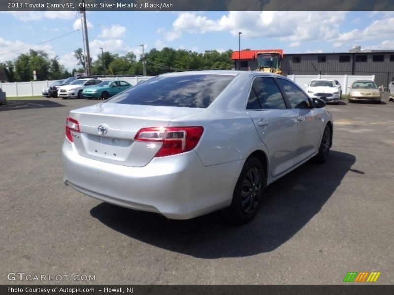 Classic Silver Metallic / Black/Ash 2013 Toyota Camry SE