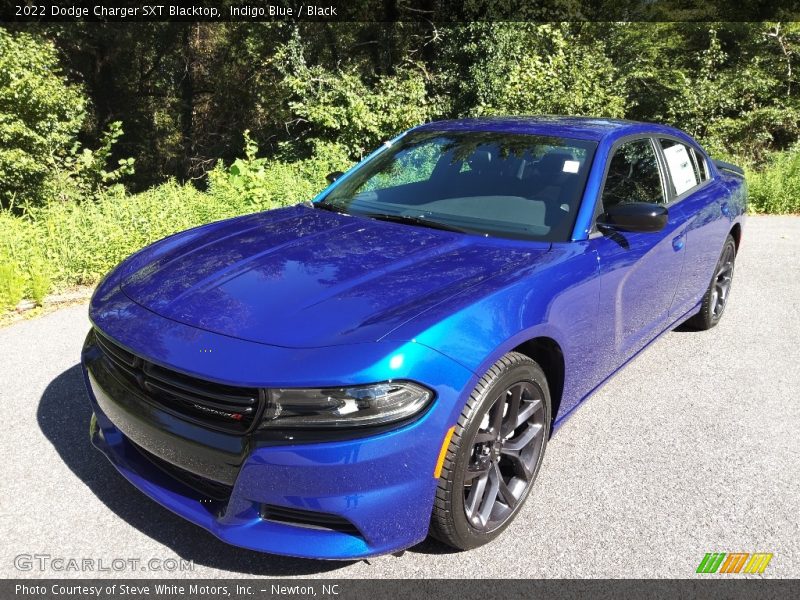 Indigo Blue / Black 2022 Dodge Charger SXT Blacktop