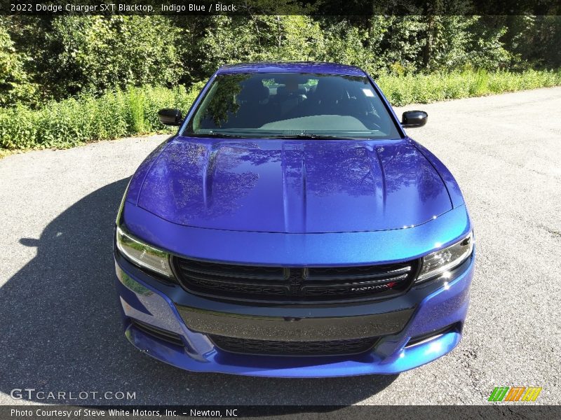 Indigo Blue / Black 2022 Dodge Charger SXT Blacktop