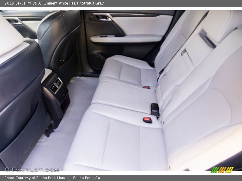 Rear Seat of 2019 RX 350