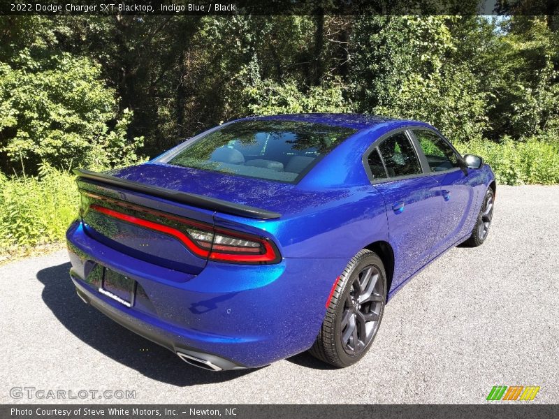 Indigo Blue / Black 2022 Dodge Charger SXT Blacktop