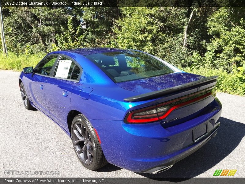 Indigo Blue / Black 2022 Dodge Charger SXT Blacktop