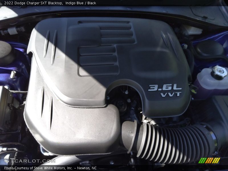 Indigo Blue / Black 2022 Dodge Charger SXT Blacktop