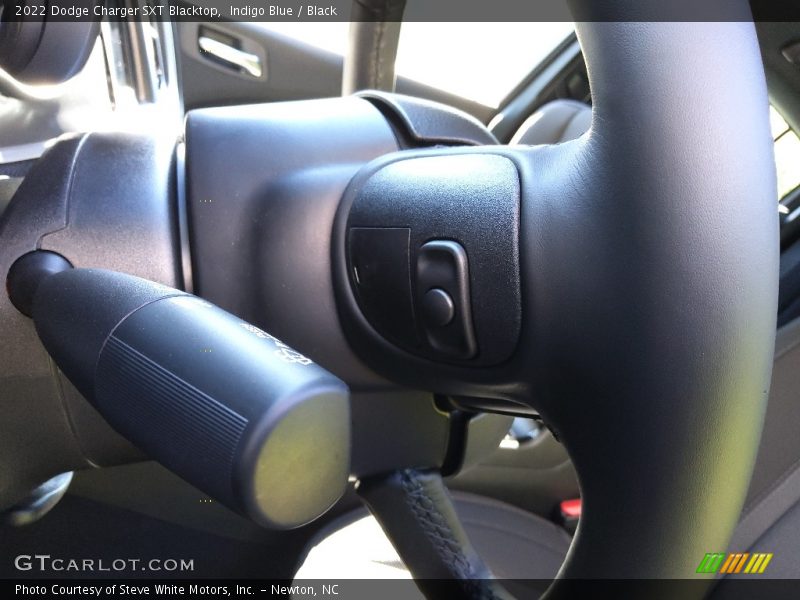 Indigo Blue / Black 2022 Dodge Charger SXT Blacktop