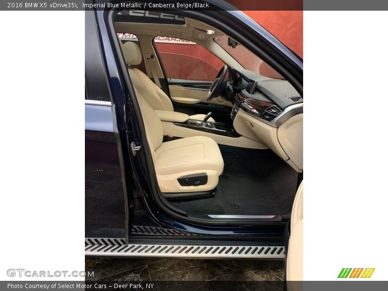 Imperial Blue Metallic / Canberra Beige/Black 2016 BMW X5 xDrive35i