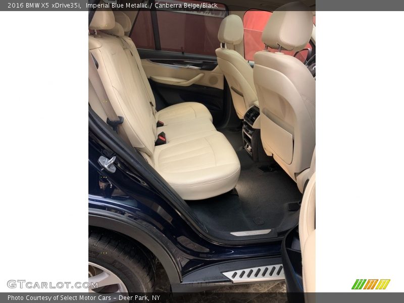 Imperial Blue Metallic / Canberra Beige/Black 2016 BMW X5 xDrive35i