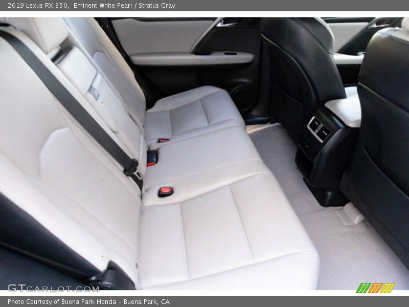 Eminent White Pearl / Stratus Gray 2019 Lexus RX 350