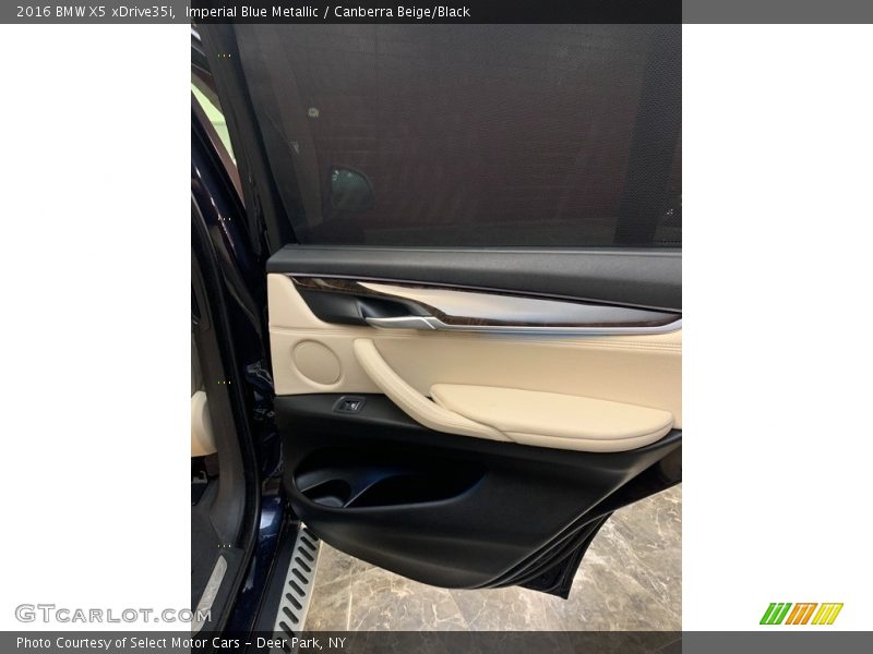 Imperial Blue Metallic / Canberra Beige/Black 2016 BMW X5 xDrive35i